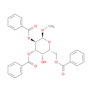 (2S,3R,4S,5S,6R)-6-((Benzoyloxy)methyl)-5-hydroxy-2-methoxytetrahydro-2H-pyran-3,4-diyl dibenzoate