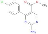 Methyl 2-amino-4-(4-chlorophenyl)pyrimidine-5-carboxylate