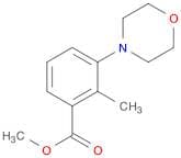 2-Methyl-3-morpholin-4-yl-benzoic acid methyl ester