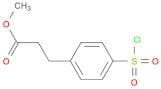 METHYL 3-(4-CHLOROSULFONYL)PHENYLPROPIONATE
