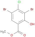 Methyl 3,5-dibromo-4-chloro-2-hydroxybenzoate