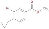 Methyl 3-bromo-4-cyclopropylbenzoate