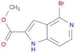 methyl 4-bromo-1H-pyrrolo[3,2-c]pyridine-2-carboxylate