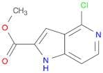 METHYL 4-CHLORO-1H-PYRROLO[3,2-C]PYRIDINE-2-CARBOXYLATE