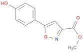 Methyl 5-(4-hydroxyphenyl)isoxazole-3-carboxylate
