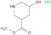 Methyl 5-hydroxypiperidine-3-carboxylate, HCl