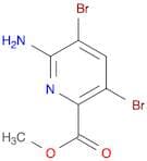 Methyl 6-amino-3,5-dibromopicolinate
