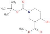 Methyl N-Boc-4-hydroxypiperidine-3-carboxylate