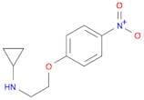 N-(2-(4-Nitrophenoxy)ethyl)cyclopropanamine