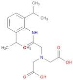 N-[[2,6-Diisopropylphenylcarbamoyl]methyl]imino_x000D_
diacetic acid