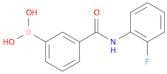 (3-((2-Fluorophenyl)carbamoyl)phenyl)boronic acid