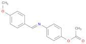 N-(4-Methoxybenzylidene)-4-acetoxyaniline