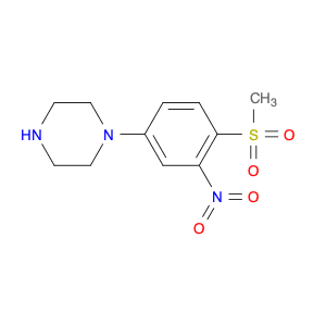 N-(4-Methylsulphonyl-3-nitrophenyl)piperazine