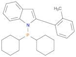 1-(Dicyclohexylphosphanyl)-2-(o-tolyl)-1H-indole