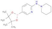 N-(Piperidin-1-yl)-5-(4,4,5,5-tetramethyl-1,3,2-dioxaborolan-2-yl)pyridin-2-amine
