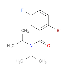 N, N-Diisopropyl 2-bromo-5-fluorobenzamide
