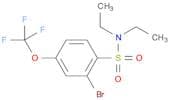 N,N-Diethyl 2-Bromo-4-trifluoromethoxybenzenesulfonamide