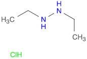 Hydrazine, 1,​2-​diethyl-​, hydrochloride (1:2)