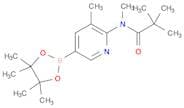 N-[3-METHYL-5-(4,4,5,5-TETRAMETHYL-[1,3,2]-DIOXABOROLAN-2-YL)PYRIDIN-2-YL]-N-METHYL-2,2-DIMETHYLPR…