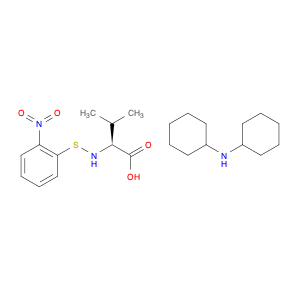 N-[(2-nitrophenyl)thio]-L-valine, N-cyclohexylcyclohexanamine (1:1)
