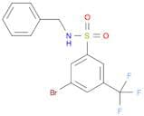 N-Benzyl 3-bromo-5-trifluoromethylbenzenesulfonamide