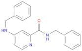 N-Benzyl-4-(benzylamino)picolinamide