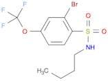 N-Butyl 2-bromo-4-trifluoromethoxybenzenesulfonamide