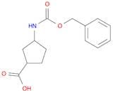 N-Cbz-3-aminocyclopentanecarboxylic Acid