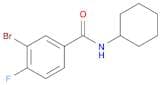 N-Cyclohexyl 3-bromo-4-fluorobenzamide