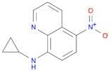 8-Cyclopropylamino-5-nitroquinoline