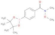 4-(N,O-Dimethylhydroxylaminocarbonyl)phenylboronic acid, pinacol ester