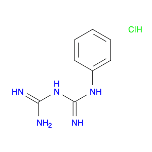 N-Phenylimidodicarbonimidic diamide hydrochloride