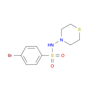 N-Thiomorpholinyl 4-bromobenzenesulfonamide