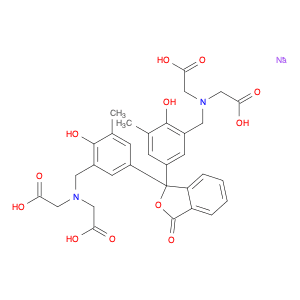 Sodium 2,2',2'',2'''-((((3-oxo-1,3-dihydroisobenzofuran-1,1-diyl)bis(2-hydroxy-3-methyl-5,1-phenyl…