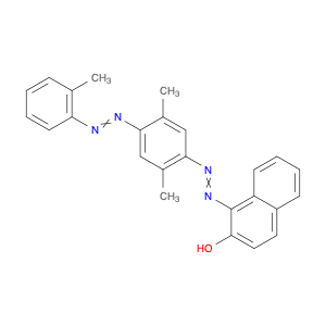 1-((2,5-Dimethyl-4-(o-tolyldiazenyl)phenyl)diazenyl)naphthalen-2-ol