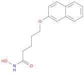 N-Hydroxy-5-(naphthalen-2-yloxy)pentanamide