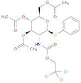 Phenyl 3,4,6-tri-O-acetyl-2-deoxy-1-thio-2-(2,2,2-trichloroethoxyformamido)-β-D-glucopyranoside