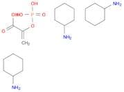 Phosphoenolpyruvic acid tris(cyclohexylammonium) salt hydrate