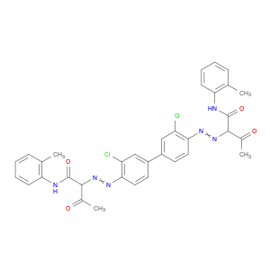 2,2′-[(3,3′-Dichloro[1,1′-biphenyl]-4,4′-diyl)bis(2,1-diazenediyl)]bis[N-(2-methylphenyl)-3-oxobut…