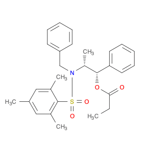 Propionic acid (1s,2r)-2-[n-benzyl-n-(mesitylenesulfonyl)amino]-1-phenylpropyl ester