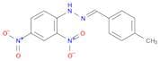 (E)-1-(2,4-dinitrophenyl)-2-(4-methylbenzylidene)hydrazine