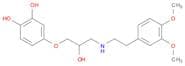 4-(3-((3,4-Dimethoxyphenethyl)amino)-2-hydroxypropoxy)benzene-1,2-diol
