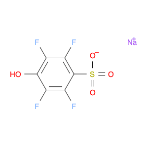 Benzenesulfonic acid, 2,​3,​5,​6-​tetrafluoro-​4-​hydroxy-​, sodium salt (1:1)