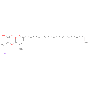 Octadecanoic acid,2-(1-carboxyethoxy)-1-methyl-2-oxoethyl ester, sodium salt (1:1)