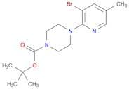 2-(4-BOC-piperazino)-3-bromo-5-methylpyridine