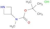 tert-Butyl azetidin-3-yl(methyl)carbamate, HCl