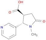 TRANS-1-METHYL-4-CARBOXY-5-(3-PYRIDYL)-2-PYRROLIDINONE