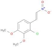 2-chloro-3,4-dimethoxy-1-(2-nitrovinyl)benzene