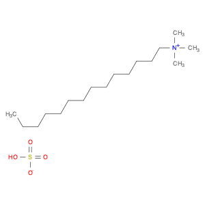 Trimethyltetradecylammonium hydrogen sulfate