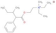 Ethanaminium, N,​N-​diethyl-​N-​methyl-​2-​[(3-​methyl-​1-​oxo-​2-​phenylpentyl)​oxy]​-​, bromide …